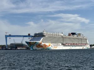 Norwegian Getaway Erstauslauf Kiel 16.5.2022 Port of Kiel