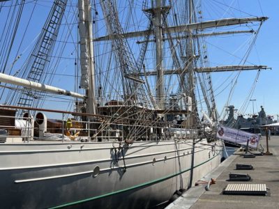 RNOV Shabab Oman II Open Ship Kiel 2022 Gorch-Fock-Mole