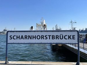 Scharnhorstbrücke Marinestützpunkt Kiel