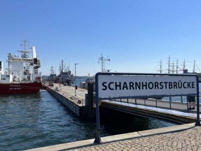 Scharnhorstbrücke (Scharnhorst Bridge) Naval Base Kiel-Wik