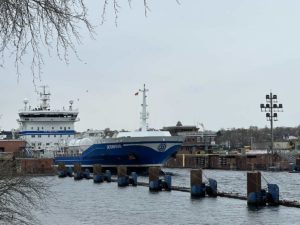 Scorpius Öl und Chemie Tanker Nord-Ostsee-Kanal Schleuse