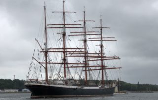 Sedov Segelschiff in der Kieler Förde Juni 2018