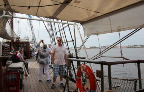 Mitsegeln auf der Atlantis Mitsegeln auf der Atlantis zur Hanse Sail Rostock