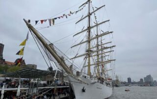 Segelschiff Dar Mlodziezy Hamburg Hafengeburtstag 2023