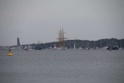 Gorch Fock Segelschulschiff zurück in Kiel