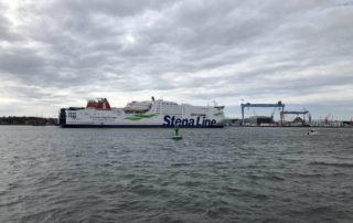 Stena Line ferry in the Kiel Fjord
