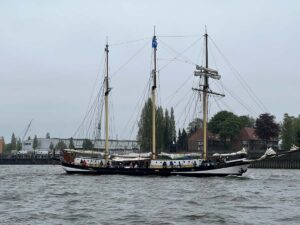 Swaensborgh Segelschiff Elbe