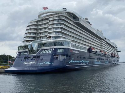 Tui Mein Schiff 1 cruise ship in Kiel