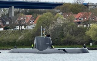Kiel Canal Submarine Impeccable