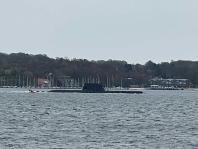 Submarine RSS Impeccable Kieler Förde April 28, 2023