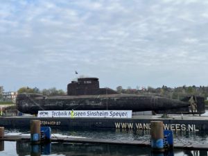 Submarine U17 Kiel Canal lock