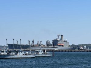 USNS Patuxent Kiel Marinehafen