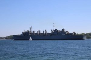 USNS Supply Warship in Germany