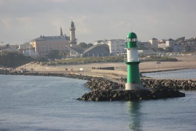 Warnemünde west pier & Warnemünde lighthouse