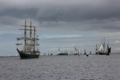 Sailing ship Alexander von Humboldt II Kieler Förde windjammer parade 2013