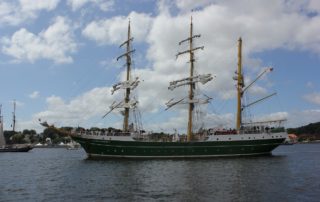 Alexander von Humboldt II Segelschiff Kieler Woche Windjammerparade 2013