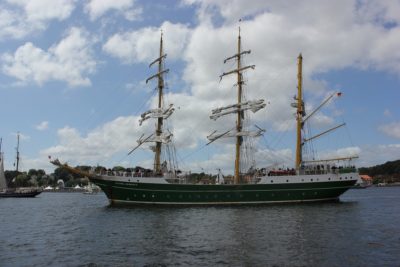 Alexander von Humboldt II sailing ship Kiel Week Windjammer Parade 2013