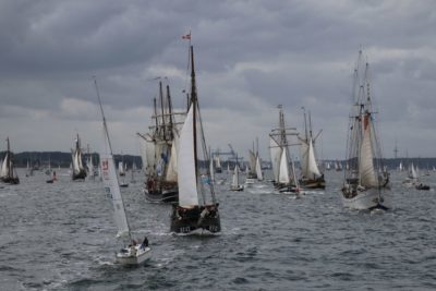 Kiel Week Windjammer Parade 2018 Ships on the Kiel Fjord
